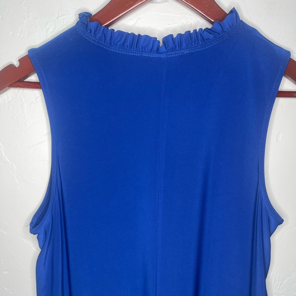 Tash‎ + Sophie Royal Blue Sleeveless Mini Dress - Picture 6 of 7